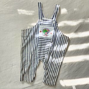 Vintage Sailor Bubble Overalls 12 months